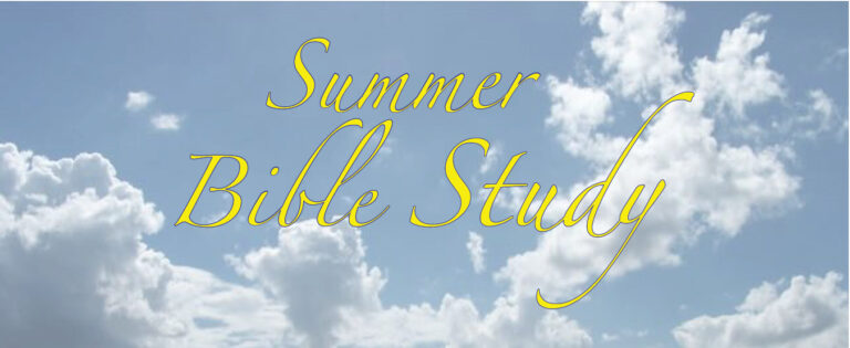 6 Week Summer Bible Study